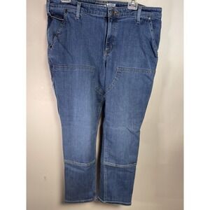 Carhartt Rugged Flex Relaxed Fit Double-Front Jean Size 16 Regular BD5110-W